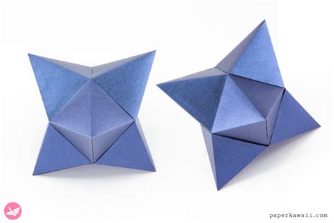 Printable Paper 3d Geometric Shape Templates Paper Kawaii Shop