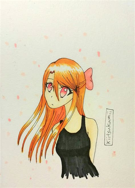 Anime Girl With Ginger Hair By Kiitsukamii On Deviantart