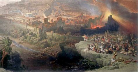 Great Sieges Jerusalem 70 Ce One Million Lives Lost In 8 Months Of