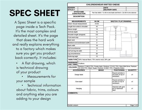 Complete Guide How To Make Product Specification Sheets
