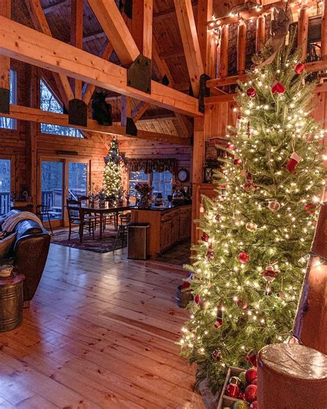 Deanna Johnston On Instagram “welcome To My Log Cabin Christmas We