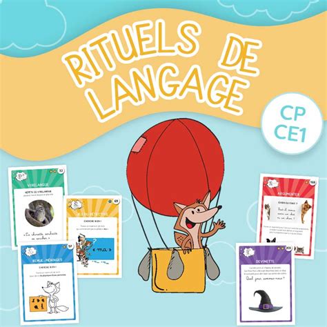 Rituels De Langage Cp And Ce1