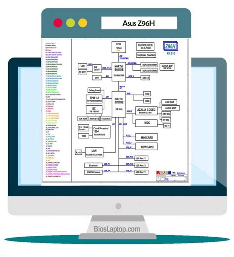 Asus Z96h Laptop Schematic Diagram Bios Laptop