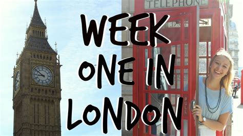Studying Abroad In London Week 1 Vlog Youtube