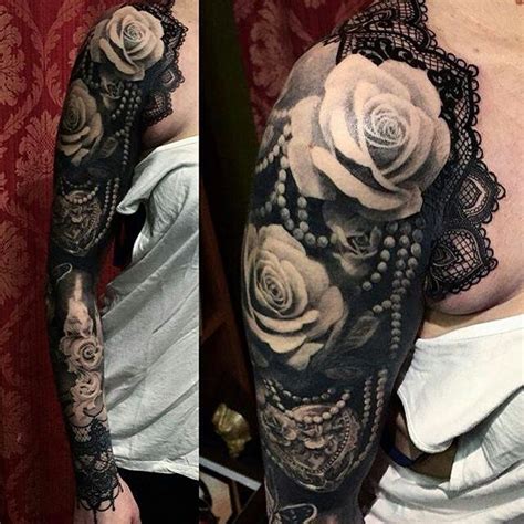 Best 25 Lace Flower Tattoos Ideas On Pinterest Black