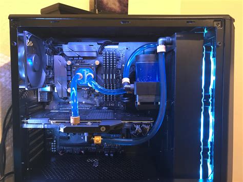 My First Attempt At A Custom Loop Rwatercooling