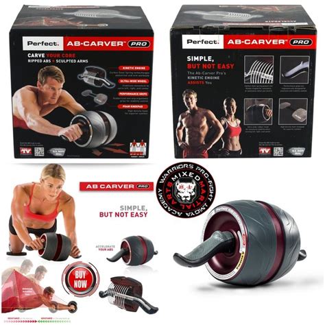 Jual Perfect Fitness Ab Carver Pro Roller For Core Workouts Di Lapak