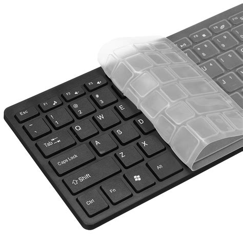 Kit Tastatura Si Mouse Wireless 24ghz Folie Protectie Silicon Set
