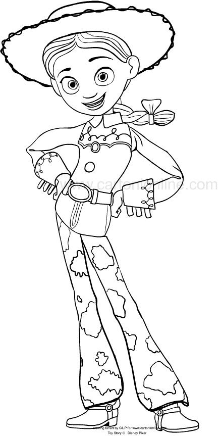 Collection Best Jessie Toy Story Coloring Pages Free To Print And