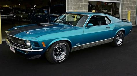 1970 Ford Mustang Mach 1 351 Cleveland V8 Youtube
