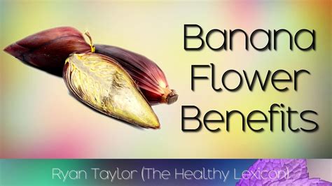 Banana Flower Benefits And Uses Youtube