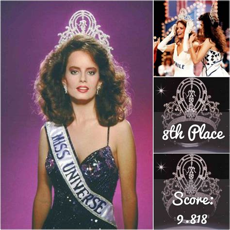 Most Beautiful Miss Universe 1952 2016 8th Place To 7th Place