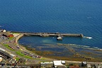 Saltcoats Old Pierhead Marina in Saltcoats, Scotland, United Kingdom