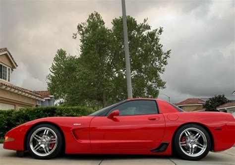 2002 Torch Red Chevy Corvette Coupe Corvette Chevy Corvette For Sale