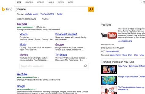 Bing Testing New Search Results Design Search Engine Land