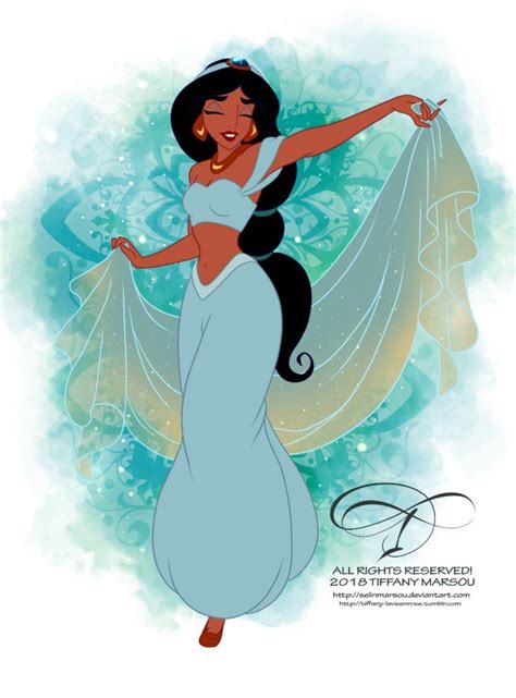 Jasmine Ii By On Deviantart Disney Princess Artwork Disney
