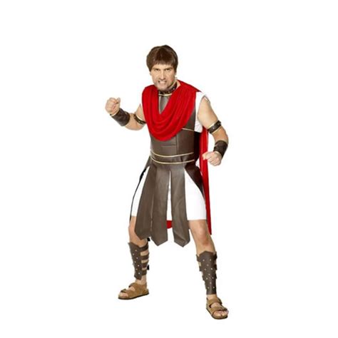 roman warrior mens fancy dress costume