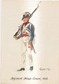 Assia-Kassel fanteria 1806 | Napoleonic wars, Uniform, Hesse