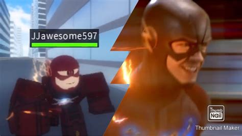 Barry Uses Tachyon Device For The First Time Roblox The Flash Earth