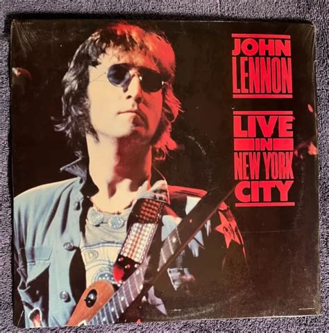 John Lennon Live In New York City Vinyl Lp Capitol Records 1986 2499