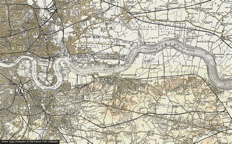 Old Maps Of Woolwich Greater London Francis Frith