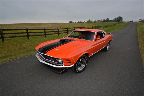 1970 Ford Mustang Mach 1 Fastback Muscle Classic Old Original