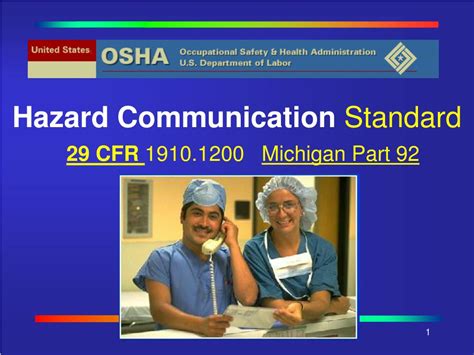 Ppt Hazard Communication Standard Powerpoint Presentation Free