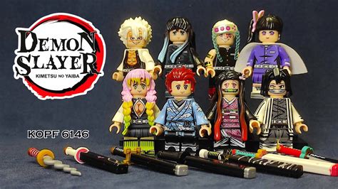 Demon Slayer Knock Off Lego Minifigures Kopf6146 Tanjironezuko