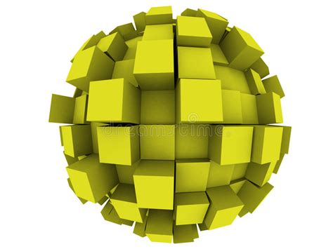 Abstract 3d Sphere Stock Illustration Image Of Conceptual