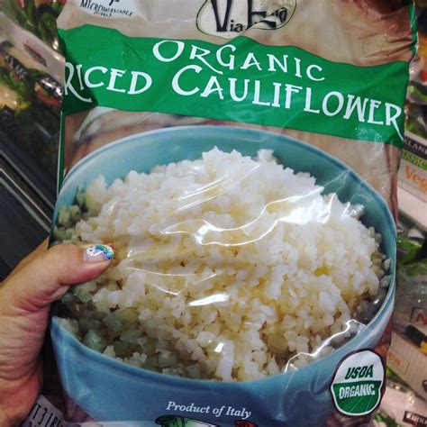 This cauliflower fried rice can make a great main or. Frozen Cauliflower Rice at Costco! Three pounds for $6.89 ...
