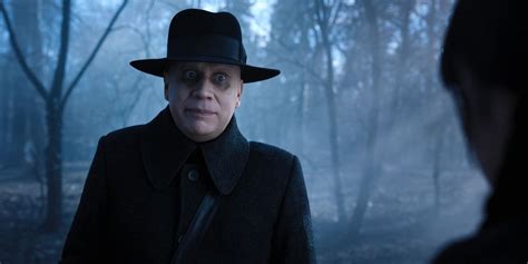 Fred Armisen Looks Just Like A Little Entrée As Uncle Fester In New