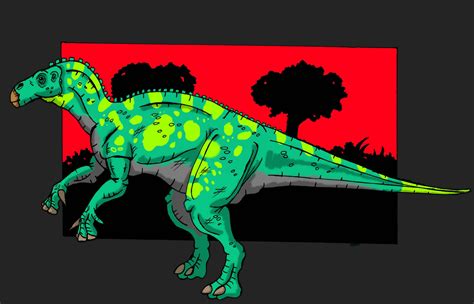 Iguanodon Park Pedia Jurassic Park Dinosaurs Stephen Spielberg