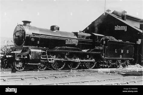 Ferrocarril De Caledonian 4 6 0 Río Locomotora De Vapor Clase 73 Como Lms 14759 Fotografía De