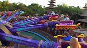 Magic Carpets of Aladdin (On-Ride) Disney World's Magic Kingdom - YouTube