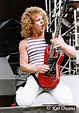 Brad Gillis of Night Ranger live in 1982 at the Mountain Aire festival ...
