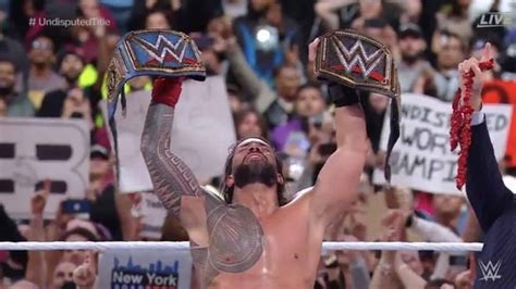 Roman Reigns Retains Wwe Universal Title Following Wrestlemania 39 Win Xfire
