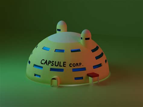Second Life Marketplace Capsule Corp Building Mesh
