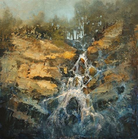 Passionate Embrace By Linda Wilder ~ 36 X 36 Landscape Paintings