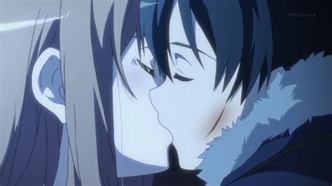 Sword Art Online 25 Asuna Kirito Kiss Romance Love