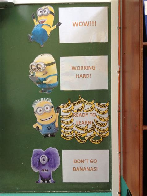 Despicable Me Minion Themed Behaviour Chart Oooooh Want To Do This