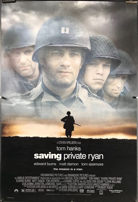 SAVING PRIVATE RYAN, Original Tom Hanks WW2 Movie Poster - Original ...