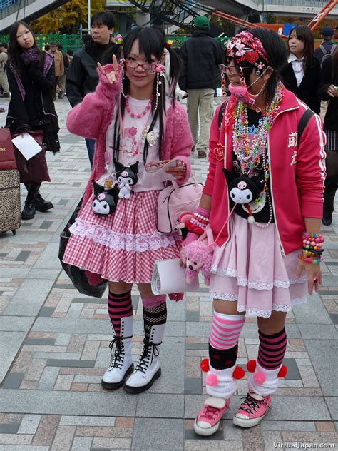 Cute Pink Harajuku Girls Japan Pictures