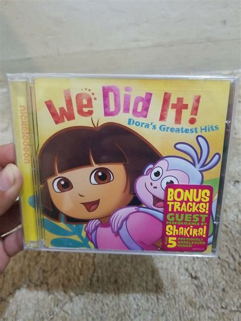 Dora The Explorer Doras Greatest Hits Cd Shakira Bonus Tracks 886977210426 Ebay