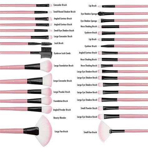 32 makeup brush set and their uses saubhaya makeup
