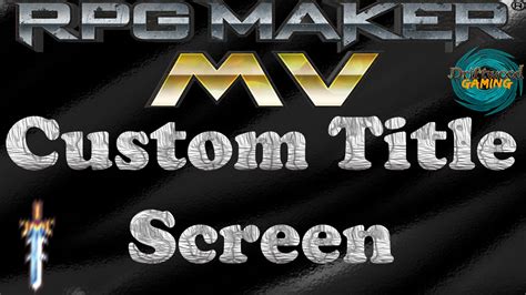 Rpg Maker Mv Tutorial Custom Title Screen
