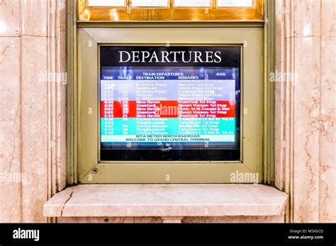 Electronic Departures Information Board Hi Res Stock Photography And