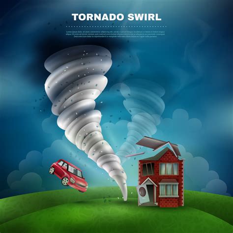 Tornado Natural Disaster Illustration 480413 Vector Art At Vecteezy
