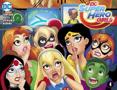 Dc Super Hero Girls Solve Riddles And Fight Dinasours In New Animated