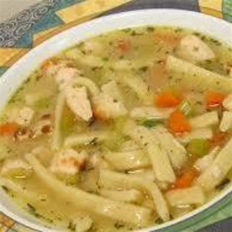 Use a potato masher to crush some of the squash, giving your soup a thicker texture. Happy Tummy Chicken & Noodles | Recipe | Chicken noodle recipes, Chicken noodle soup homemade ...