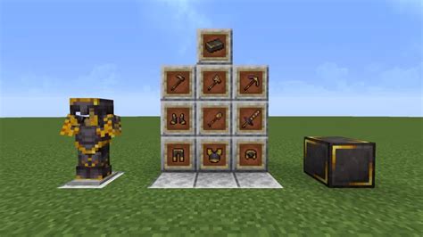 Netherite With Gold Minecraft Texture Pack